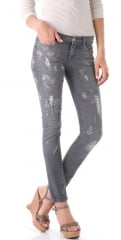 Haute Hippie Embroidered Skinny Jeans at Shopbop