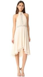 Haute Hippie High Neck Mini Dress with Lacing at Shopbop