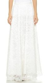 Haute Hippie High Waisted Lace Maxi Skirt at Shopbop