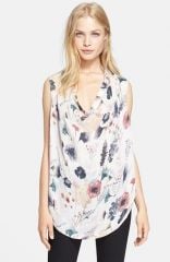 Haute Hippie Meadow Floral Print Silk Blouse at Nordstrom