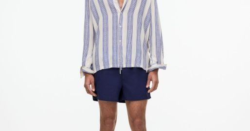 Havana Viscose Long Sleeve OAS at OAS