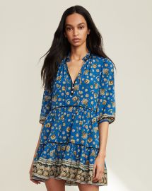 Hawken Paisley-Print Dress at Veronica Beard