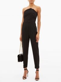 Haye chevron-bodice crepe jumpsuit at Matches