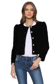 Hayes Velvet Quilted Jacket at Mixology