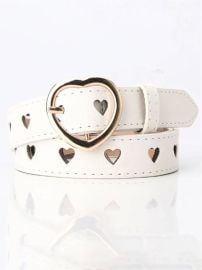 Heart Buckle Belt USA at Shein