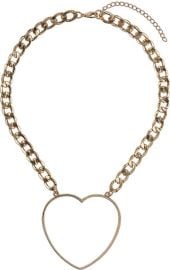 Heart Chain Necklace at Topshop