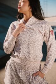 Heart Club Hoodie Five X Blake Cheetah Five The Label at Five the Label