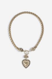 Heart Drop Necklace at Topshop