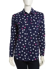 Heart print shirt  at Last Call