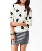 Heart sweater from Forever 21 at Forever 21