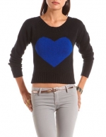 Heart sweater like Betseys at Charlotte Russe