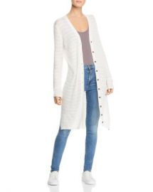 Heather B Pointelle Rib Duster Cardigan Women - Bloomingdale s at Bloomingdales