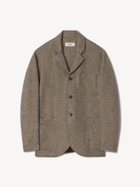 Heather Stone Felted Chore Coat Buck Mason at Buck Mason