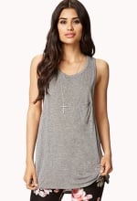 Heathered Racerback Tank at Forever 21