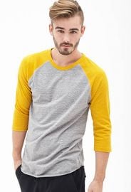 Heathered Raglan Tee at Forever 21