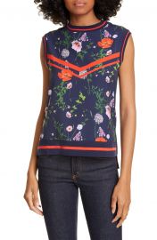 Hedgerow Ribbed Trim Top at Nordstrom