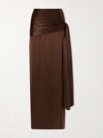 Heirlome Mila silk maxi skirt at Net a Porter