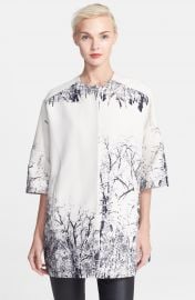 Helene Berman Tree Print Kimono Coat at Nordstrom