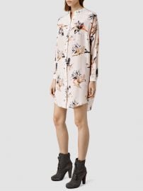 Helle Yoro Silk Dress at All Saints