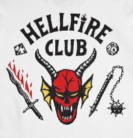 Hellfire Club Raglan T Shirt designed by Trevor Girard at Beholder at Beholder