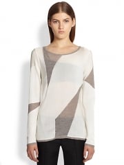 Helmut Lang - Contour Melange Sweater at Saks Fifth Avenue