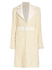 Helmut Lang - Wool Fringe Coat at Saks Fifth Avenue