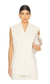 Helmut Lang Car Blazer In Summer Sand at Revolve