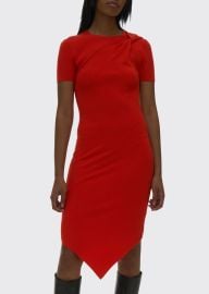 Helmut Lang Casual Twist Dress - at Bergdorf Goodman