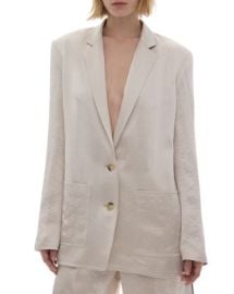 Helmut Lang Crinkle Blazer Bloomingdales at Bloomingdales