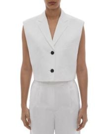 Helmut Lang Cropped Vest Bloomingdales at Bloomingdales
