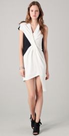 Helmut Lang Cross Tuck Dress at Shopbop