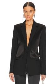 Helmut Lang Cutout Back Blazer at Revolve