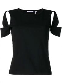 Helmut Lang Cutout T-shirt - Farfetch at Farfetch