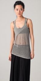 Helmut Lang Knit Racer Back Tank at Shopbop