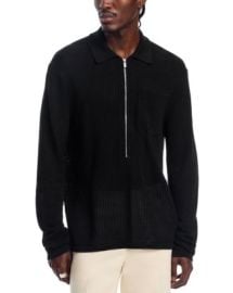 Helmut Lang Linen Polo Sweater Bloomingdales at Bloomingdales