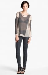 Helmut Lang Modern Lace Pullover at Nordstrom