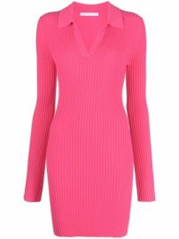 Helmut Lang Polo rib-knit Dress - at Farfetch