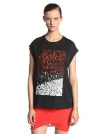 Helmut Lang Printed Top at Amazon