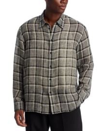 Helmut Lang Relaxed Check Shirt Bloomingdalex27s Men Shirts amp Sweaters Long Sleeve at Bloomingdales