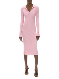 Helmut Lang Ribbed Bodycon Midi Dress on SALE at Saks Off 5th