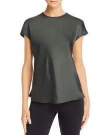 Helmut Lang Satin Cap Sleeve Top Women - Bloomingdale s at Bloomingdales