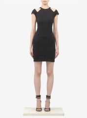 Helmut Lang Shoulder Cutout Dress at Lane Crawford