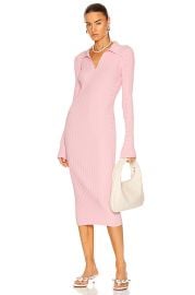 Helmut Lang Slash Midi Dress in Orchid  FWRD at Forward