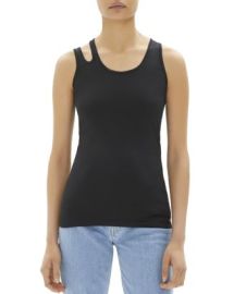 Helmut Lang Slashed Seamless Cutout Tank Bloomingdales at Bloomingdales