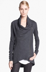 Helmut Lang Sonar Shawl Collar Wool Jacket in Grey at Nordstrom