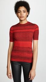 Helmut Lang Stripe Crew Neck Sweater at Shopbop