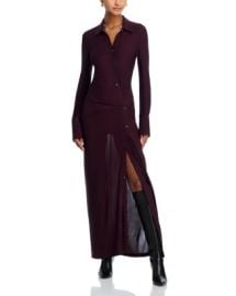 Helmut Lang Twisted Maxi Shirtdress Bloomingdalex27s Women at Bloomingdales