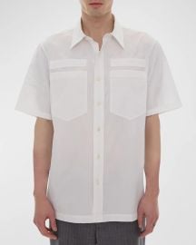 Helmut Lang Utility Button Down Shirt at Neiman Marcus