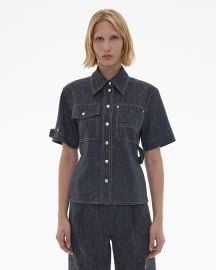 Helmut Lang Utility Short-Sleeve Shirt WWWHELMUTLANGCOM at Helmut Lang