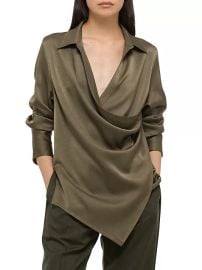 Helmut Lang Warm Relaxed Shirt at Saks Fifth Avenue